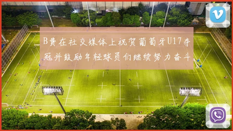 B费在社交媒体上祝贺葡萄牙U17夺冠并鼓励年轻球员们继续努力奋斗